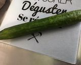 A picture of step 5 of Cucumber and Black Radish Salad with Skyr and Chives.