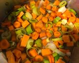 A picture of step 2 of Chicken and Sweet Potato Broth.