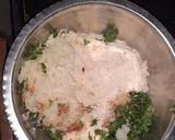 A picture of step 4 of Sago Paratha.