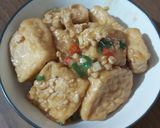 Foto langkah ke 3 dari resep Tahu Ayam Cincang.