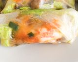 Foto del paso 3 de la receta: Spring rolls con gambas
