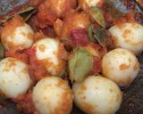 Foto langkah ke 4 dari resep Balado Telur Puyuh.
