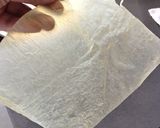 A picture of step 2 of Tofu Wrapped in Beancurd Sheets.