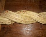 A picture of step 4 of Estonian kringle #kidsrecipecontest.