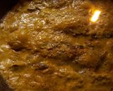 A picture of step 4 of Bata posto (bata fish with poppy seed) in bengali style.