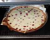 Foto del paso 6 de la receta: Tarta de yogur griego y frambuesas