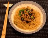 A picture of step 7 of Easy Ants Climbing a Tree (Glass Noodles with Pork and Mushrooms).