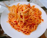 Hình bước làm 3 của món Spaghetty tôm phomai