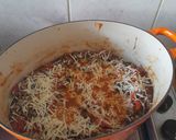 A picture of step 5 of Versitil Mexican casserole.