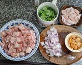 รูปขั้นตอนการทำที่ 1 ของ บะเต็งหมูสามชั้น