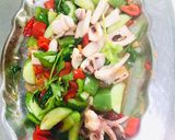 Hình bước làm 2 của món Mực xào cần