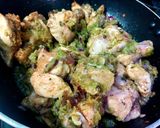 A picture of step 4 of Chicken Jahapanah.