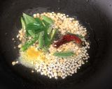 A picture of step 1 of Beetroot Coconut Rice / Pulihora - South Indian style.