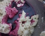A picture of step 2 of Red velvet dhokla.