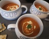 A picture of step 7 of Tomato soup🍅🍅.