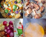Foto langkah ke 5 dari resep Ikan Tuna Asap masak santan.
