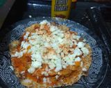 A picture of step 6 of Leftover Rice Pizza.