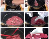 A picture of step 3 of Thai Dessert • Thai Soft Coconut Crepe • Thong Muan Sod | ThaiChef Food.