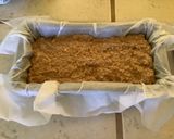 A picture of step 6 of Oatmeal Bread (Cocoa Powder, Nuts, Banana) GF EF.