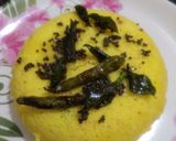 रवा ढोकळा (rava dhokla recipe in marathi) रेसिपी स्टेप 5 फोटो 
