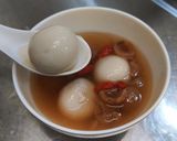 酒釀桂圓枸杞元宵湯圓的食譜步驟6照片