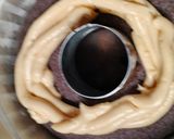 Foto langkah ke 6 dari resep Bolu Ketan Hitam Keju Lumer.