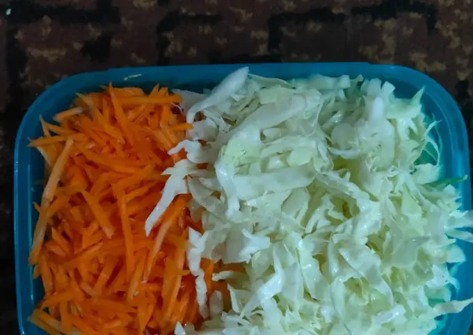 Langkah-langkah untuk membuat Resep Salad hokben ala rumahan