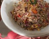 Foto langkah ke 5 dari resep Teri Medan Tumis Kecombrang.