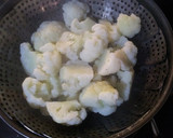 Foto del paso 1 de la receta: Entrecot de cerdo con coliflor a la crema