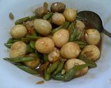 Foto langkah ke 4 dari resep Tumis Buncis dan Telur Puyuh special 😍.