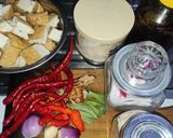 Foto langkah ke 1 dari resep Semur Tahu Kulit.