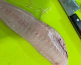 A picture of step 1 of Poiret de gurnard.