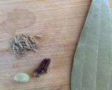 A picture of step 1 of Soya curry with coconut milk.