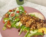 A picture of step 5 of Omelette katsu sando.