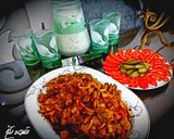 عکس مرحله 8 از دستور خوراک دل مرغ و قارچ