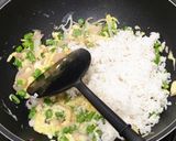A picture of step 9 of Fried rice with wok hey.