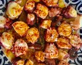 Foto del paso 1 de la receta: Pulpo gratinado con queso San Simón