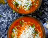 A picture of step 5 of Soupy noodles.