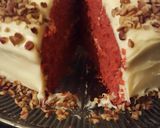 A picture of step 8 of Red Velvet Cake.