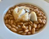 Foto del paso 4 de la receta Potaje de alubias con bacalao