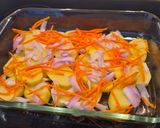 Foto del paso 4 de la receta: Jamoncitos de pollo con patatas y champiñones