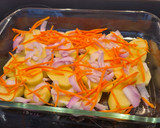 Foto del paso 4 de la receta: Jamoncitos de pollo con patatas y champiñones
