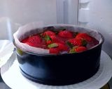 Foto del paso 10 de la receta: Tarta de fresas con dos tipos de quesos y fresones glaseados