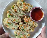 Foto langkah ke 4 dari resep Telur Gulung Korea (Gyeran Mari).