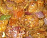 A picture of step 8 of Chines rice mutton 65 restaurant recpie.