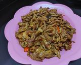 Foto langkah ke 5 dari resep Sambal goreng usus.
