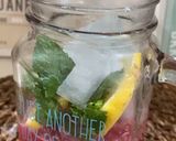 A picture of step 2 of Pomegranate Mojito.