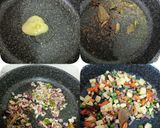 A picture of step 2 of Jowar Pulao (Healthy Comfort in a Bowl).