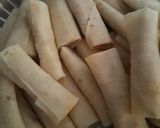 A picture of step 7 of Tikka roll.