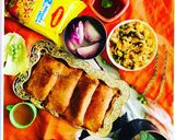 A picture of step 5 of Maggi noodles pockets.
